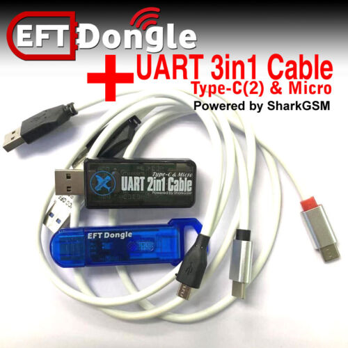 Dongle EFT + câble UART 3 en 1 équipe de micrologiciel facile pour HTC LG Huawei Sony Moto - Photo 2 sur 4