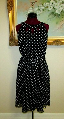 polka dot midi dress petite