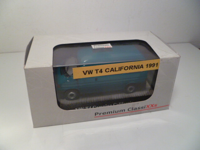 1 43 CAMPING CAR PREMIUM CLASSIXXS WOLKSWAGEN T 4 CALIFORNIA EDITION 750 PIECES 1 43 CAMPING CAR PREMIUM CLASSIXXS WOLKSWAGEN T 4 CALIFORNIA EDITION 750 PIECES