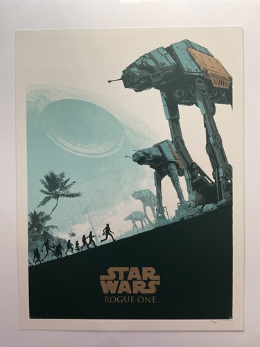 Rogue One: A Star Wars Story - Matt Ferguson - nummerierter Druck Skywalker AT