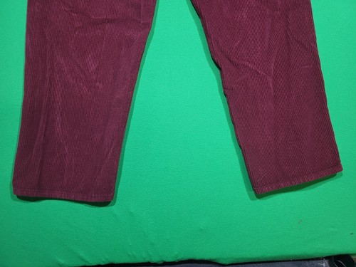Empyre Cordhose Herren Gr. 34 Relax Fit Skater Baggy High Rise weinrot - Bild 12 von 15