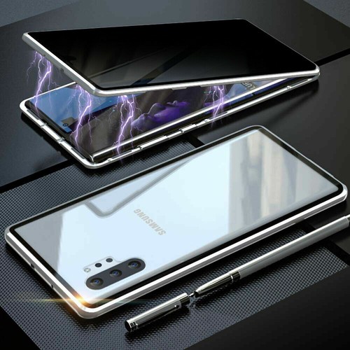 For Samsung Galaxy S25 Ultra S24 Plus S23FE S22 S21 Anti-Spy Magnetic Glass Case - Picture 17 of 31