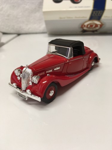 Dinky DY-S 17 1939 Triumph Dolomite Special Edition Red 1990 Made in China 1:43 - Picture 2 of 8