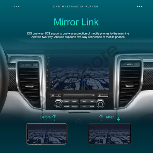 9 inch Car Stereo Radio 2 Din Wireless Apple Carplay Android GPS w/ Rear Camera - Picture 6 of 17