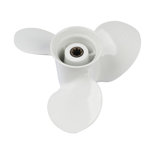 Boat Propeller 9 1/4x 9 for Yamaha Outboard Motor 9.9HP 15HP 20HP 8 Spline Tooth - Picture 3 of 9
