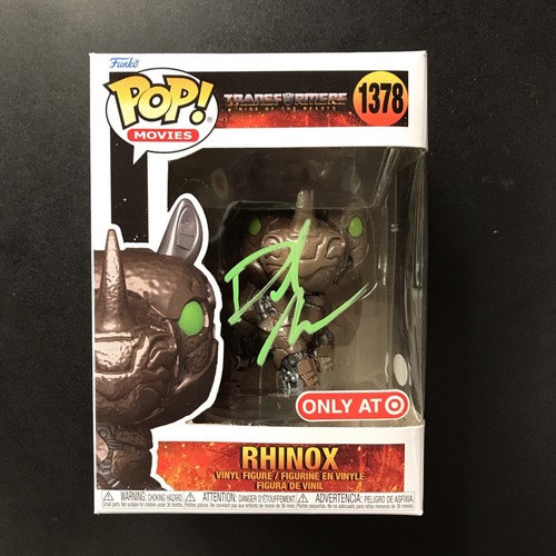 Funko Pop! Transformers Rhinox Signed By David Sobolov w/ JSA Authentication - Picture 2 of 7