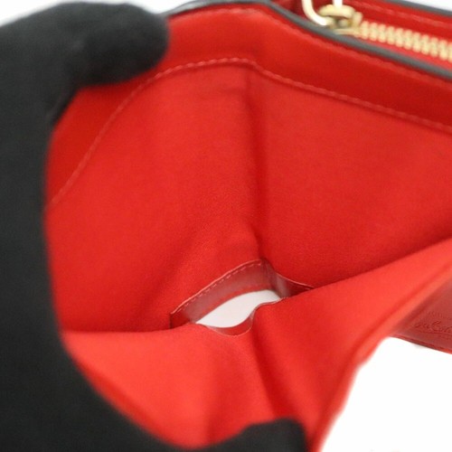 Christian Louboutin Panettone Wallet Bifold Brown Leather Made in Italy With Box - Picture 6 of 12
