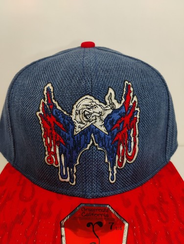 Grassroots Vincent Gordon Hashington Blue Fitted Hat Size 7 1/4 Limited Edition - Picture 9 of 13