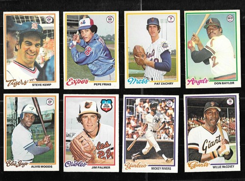 1978 OPC O PEE CHEE TOPPS MLB BASEBALL CARD 122-242 & WRAPPER SEE LIST - Picture 116 of 247