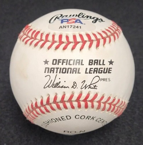 Orlando Cepeda Signed Baseball PSA San Francisco Giants HOF 1999 - Picture 2 of 8