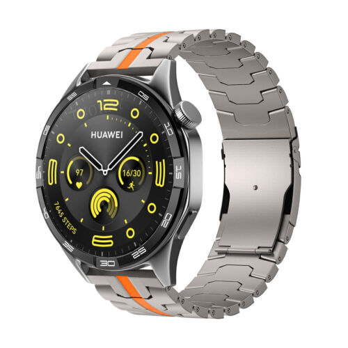 Correa de titanio/metal para pulsera Huawei Watch GT4 46mm GT3 GT2e GT 3 Pro - Imagen 43 de 52