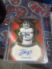 2023 Panini Select Draft Picks Jayden Reed RC Rookie Auto Red #RS-JRE
