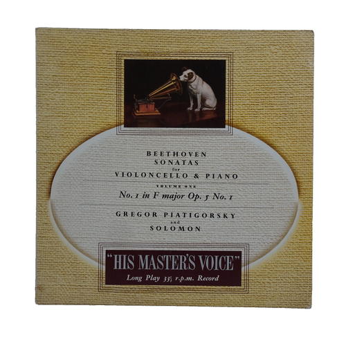 ALPS 1345 Sonatas For Violoncello & Piano Volume One 1958 Rare S/Sided EX/EX