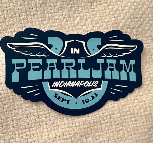PEGATINA PERLA MERMELADA Y BOTÓN PIN INDIANAPOLIS 9/10/2023 RUOFF NOBLESVILLE - Imagen 3 de 5