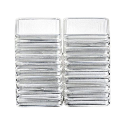 Square Coin Holder Inserts for 17/20/25/27/30mm Commemoratives Coin Display - Picture 4 of 8