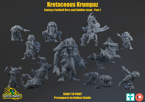 Kreidezeit Krumpaz (Wilde Orks) Konvolut aller drei Teile! - Bild 2 von 19