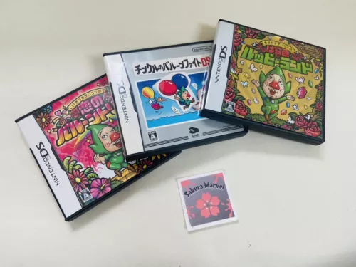 Nintendo DS Tingle's Rosy Rupeeland Ripened Tingle's Balloon Trip of Love Japan