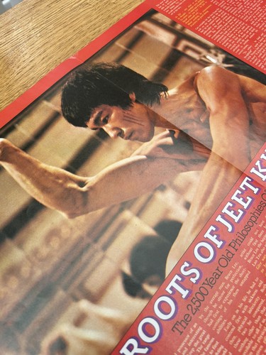 Kung Fu Monthly Bruce Lee Vintage KFM Poster Magazine No.35 UK Release - VGC - Bild 10 von 11