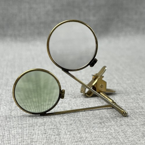 Lupa de relojero Bausch & Lomb vintage 4x y 7x aumento gafas con clip - Imagen 4 de 15