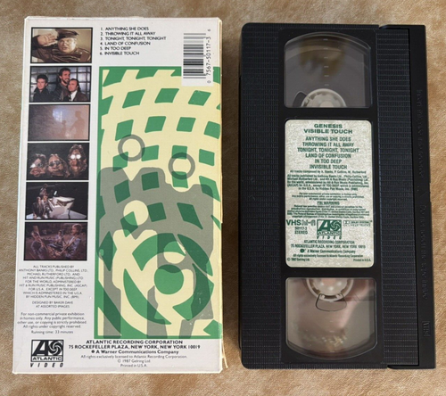 Montley Crue Uncensored, Genesis Visible Touch & Van Halen Live W/O A Net -VHS 3 - 第 6/8 張圖片