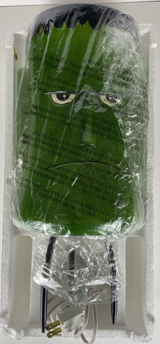 Fiberglas Frankenstein Monster Lampe Halloween Licht Ziel 14" hoch mit Box - Bild 5 von 7