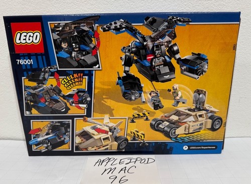 NUEVO SELLADO LEGO 76001 DC SUPER HEROES THE BAT VS BANE VASO PERSECUCIÓN - Imagen 2 de 2