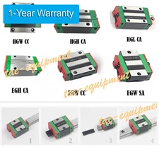 1pc Hiwin EGH15SA Block Linear Carriage Slider for EGR15 Rail Guideway CNC *