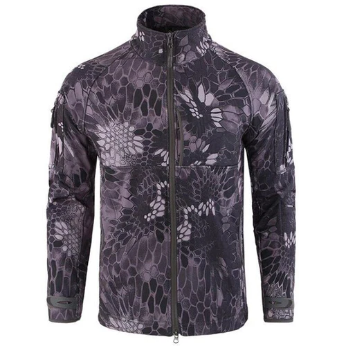 Herren Taktische Jacke Outdoor Softshell Wasserdicht Winddicht Warm Winddicht Mantel - Bild 10 von 23