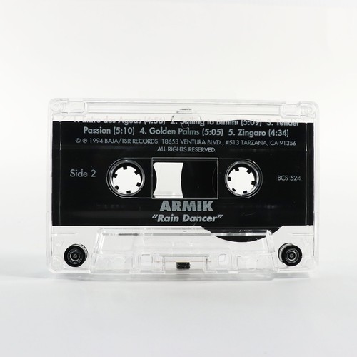 Rain Dancer by Armik (Cassette Tape, 1994, Baja/TSR) BCS 524 PLAY TESTED - Picture 4 of 6