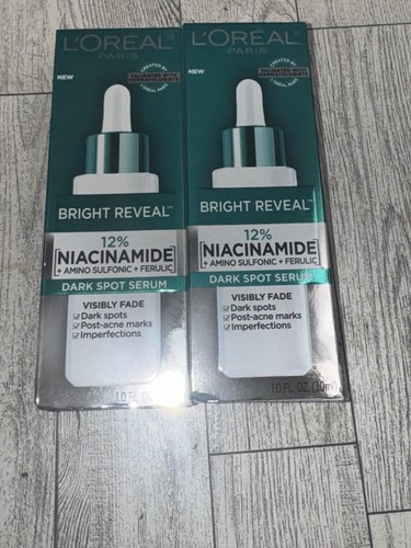 L'Oreal Paris Bright Reveal Serum für dunkle Flecken! 2PACK! NEU!