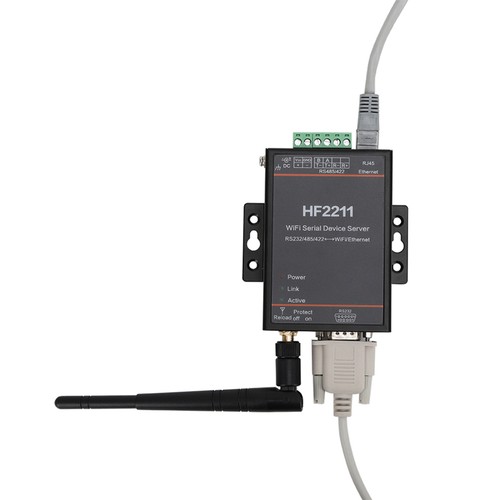 HF2211 Serial Server RS232/485/422 To WIFI - Ethernet DTU Network Communica ZC - Afbeelding 19 van 23