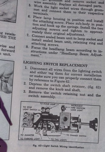 55 Supplement 54 Chevy Truck Shop Manual 54 Pickup Panel Chevrolet Repair - Picture 9 of 13