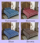 Indian Mandala Cotton Hathi Chakri Diesign Bedsheet With 2 Pillow Cover