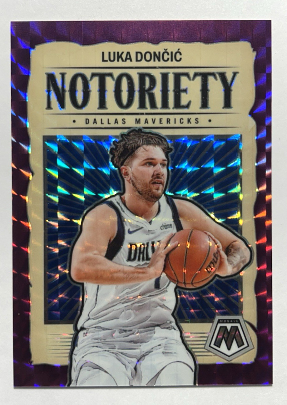 その他 2020 Mosaic Luka Doncic PSA 8 Luka Doncic 2023 Mosaic #8 Notoriety - Purple /99 Price
