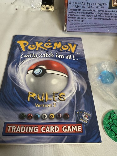 Pokémon Trading Card Game Jungle Theme Deck Water Blast open/complete Wizards - Picture 4 of 7