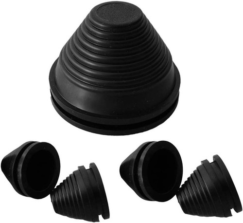 4PCS Firewall Plug Grommet Synthetic Wire Protection, Hole 4Pcs, Black-1 - Picture 3 of 9