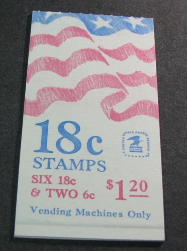 US Stamp Booklet  Scott# BK 138 Flag & Anthem Issue  1981 MNH  H382
