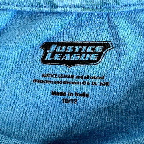 Blaues Superman Kurzarm-T-Shirt für Jungen - Bild 4 von 4