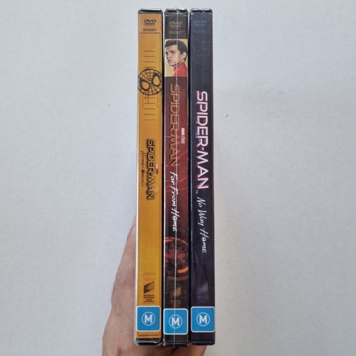 Spider-Man - Far From Home / Homecoming / No Way Home (DVD, 3-Disc) PAL Region 4 - Picture 5 of 12