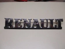 RENAULT CAR BADGE / NAMEPLATE, Used.