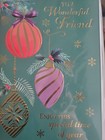 Wonderful Friend Christmas Card Free Postage 
