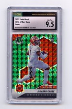 2021 Panini Mosaic - NFL Debut Ja'Marr Chase #247 Green Mosaic Prizm (RC)