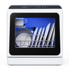 Simzlife Zx-Dw-01-S Portable Mini Dishwasher Countertop with 5-Liter Built-in