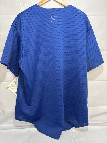 Vintage Brooklyn Dodgers Jersey Majestic Men’s XL Blue Button Script New NWT - Picture 6 of 10