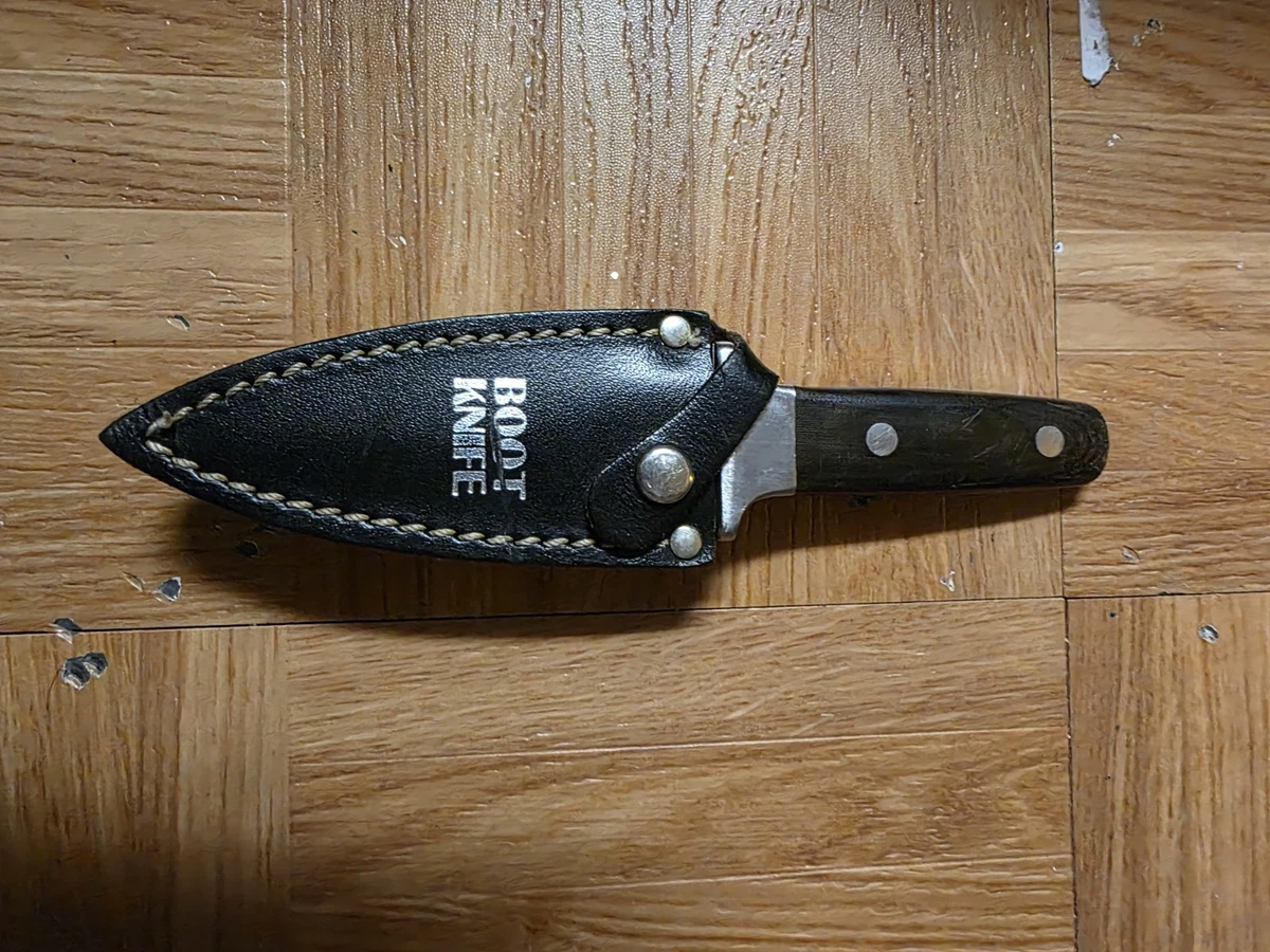 25+ Boot Collectible Vintage Factory Manufactured Fixed Blade