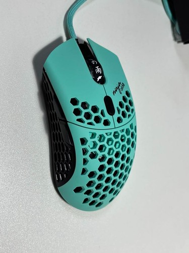 FinalMouse Air58 Ninja Cherry Blossom Blue Gaming Mouse Lightweight JAPAN USED - Picture 4 of 10