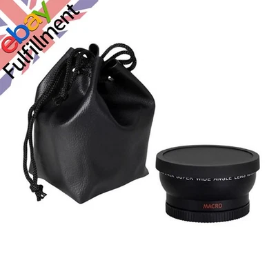 0.45x 52mm Wide Angle Lens with MACRO for Canon Nikon 52mm DSLR&digital camera - Image 1 of 4