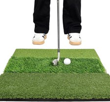 Premium Golf Hitting Mat, 10mm Foam Padding