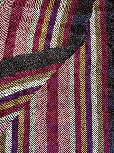 PERUVIAN CONNECTION 100% Alpaca Knit Ruana Wrap Poncho Shawl Handmade in Bolivia - Picture 13 of 14