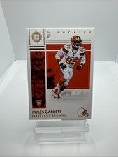 2017 Panini Encased Myles Garrett #86 Rookie Card Browns